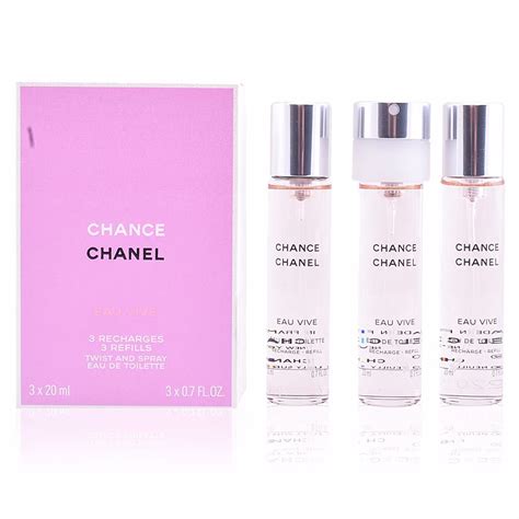 eau vive de chanel prix|Chanel eau VIVE refill.